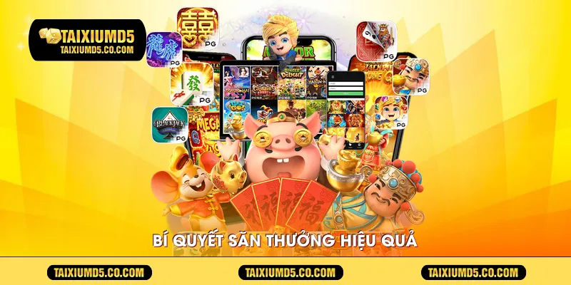 Bí quyết săn thưởng hiệu quả 