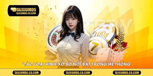 Các loại hình xổ số nổi bật trong hệ thống 