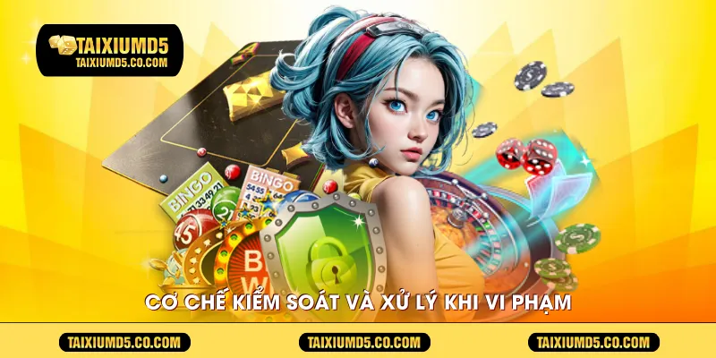 Cơ chế kiểm soát và xử lý khi vi phạm