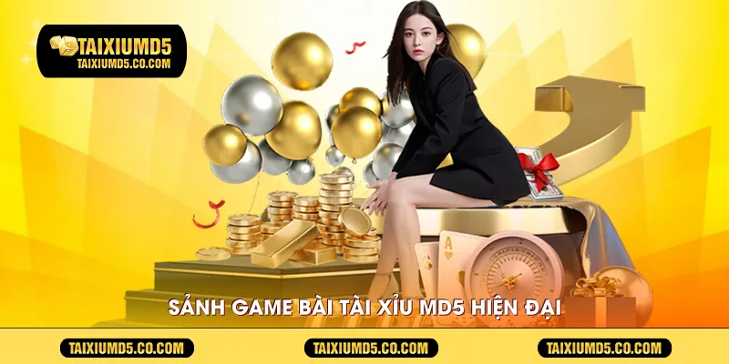 Sảnh game bài Tài Xỉu MD5 hiện đại
